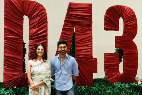 Dhanush-Malavika film starts shooting in Chennai
