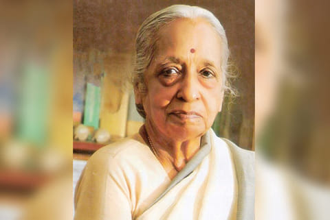 File photo: Dr V Shanta- Chairperson of Adyar Cancer Institute