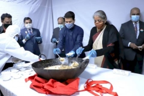 Final stage of Budget 2021-22 commences with Halwa ceremony