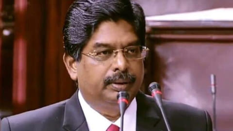 DMK Rajya Sabha MP P Wilson 