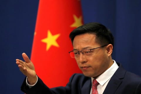 Chinese Foreign Ministry spokesman Zhao Lijian (File photo)