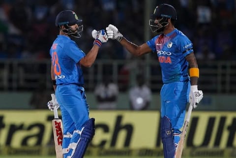 Virat Kohli and KL Rahul (File Photo)