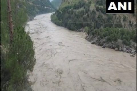 Chenab River in Kashmir