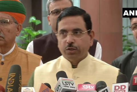 Union Parliamentary Affairs Minister Pralhad Joshi (File Photo: ANI)