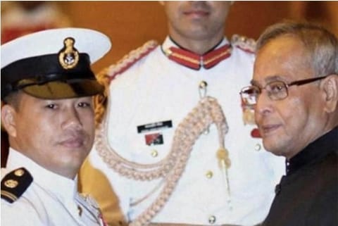 File photo: PTI; Dingko Singh was conferred with 'Padma Shree'