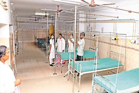 50-bed Covid centre by army comes up in Kashmir