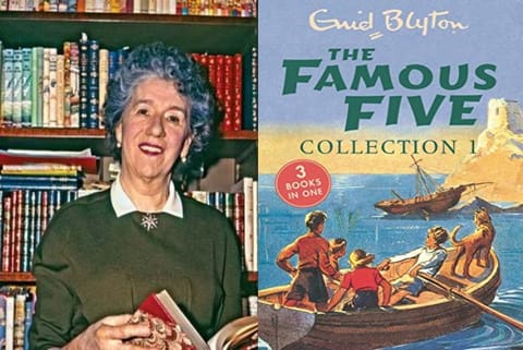 Author  Enid Blyton and her famous work