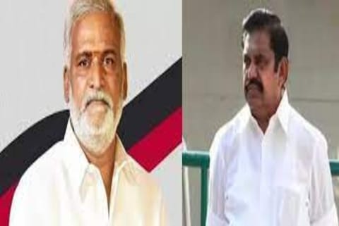 HR and CE Minister P.K. Sekar Babu; Edappadi K Palaniswami