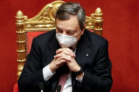 Italy's Prime Minister Mario Draghi (Photo: Reuters)