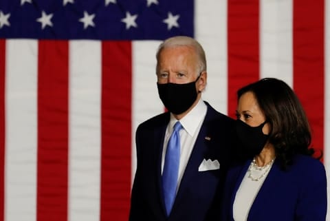 Joe Biden and Kamala Harris (Photo: Reuters)