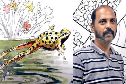 Art version of Enjoy Enjaami; Muralidharan Alagar