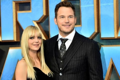 Anna Faris and Chris Pratt (Photo: Reuters)