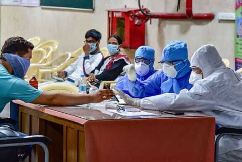 Delhi's positivity rate falls below 18 percent, reports 12,481 new cases