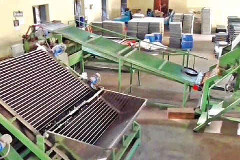 One of the factories that has been shut in Kovilpatti