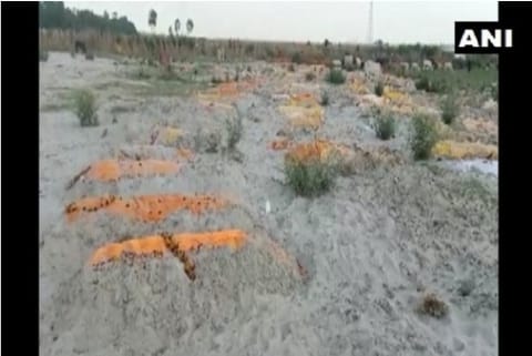 Bodies found buried in sand near Ganga in UP's Unnao