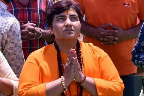 File photo: Bhopal BJP MP Pragya Singh Thakur