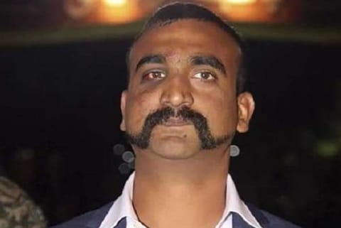 Wing Commander Abhinandan Varthaman(Image Courtesy: IANS)