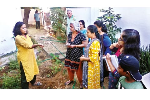 A nature walk hosted by Shruti
