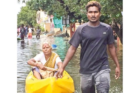 A surfer from Surf Turf in action