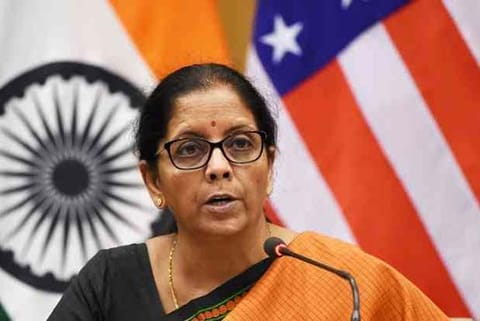 Finance Minister Nirmala Sitharaman