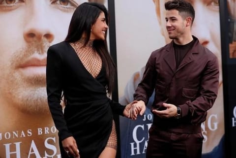 Priyanka Chopra and Nick Jonas  (Image Courtesy: ANI)