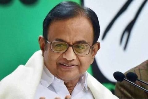 Former Union Minister P. Chidambaram (Source: IANS)