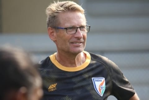Indian women's football team head coach Thomas Dennerby (Image Courtesy: IANS)