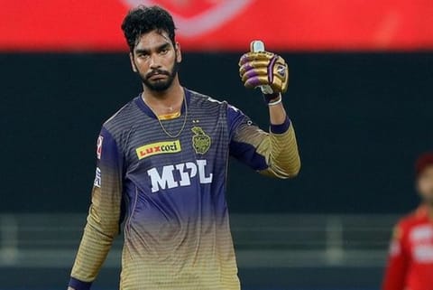 KKR Player Venkatesh Iyer (Image: Twitter/ @IPL)