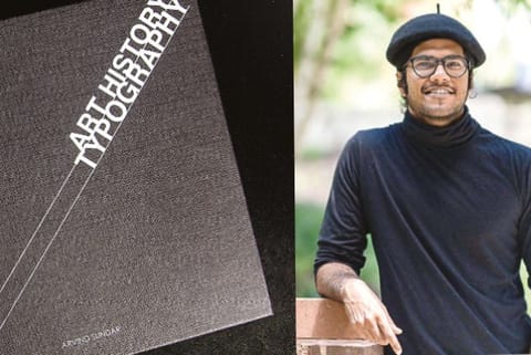 Cover of the book and Aravind Sundar