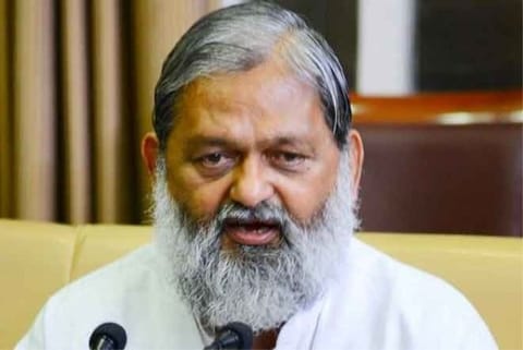 Haryana Home Minister Anil Vij