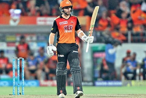 Sunrisers Hyderabad skipper Kane Williamson