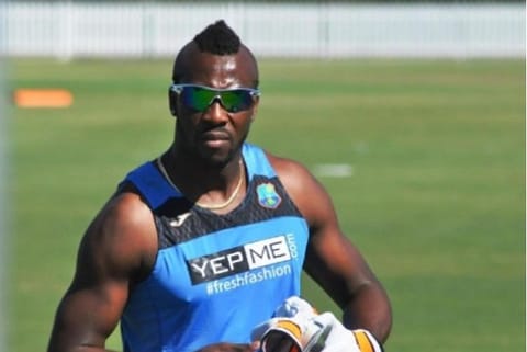 West Indies Cricketer  Andre Russell