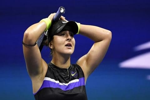 Canadian tennis player Bianca Andreescu  (Image Courtesy: ANI)