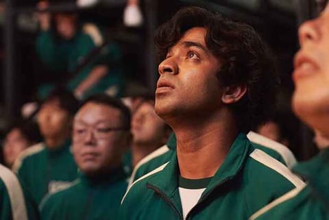 Anupam Tripathi in 'Squid Game' (Image credit: Netflix)