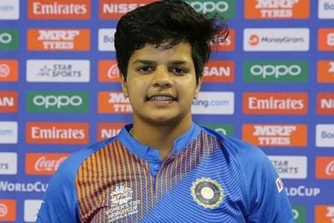 Indian opener Shafali Verma (Image source: Twitter)