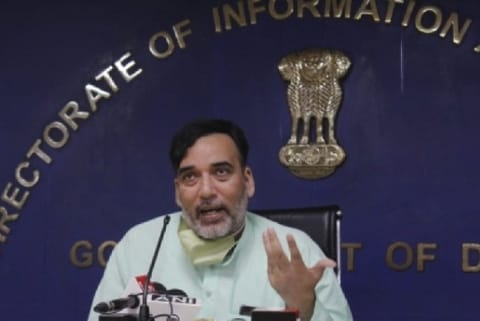 Delhi Environment Minister Gopal Rai (Source: IANS)