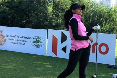 File image of Golfer Pranavi Urs (IANS)