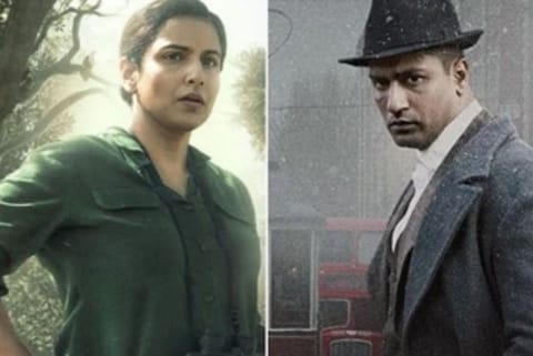 Posters of Sherni  and Sardar Udham