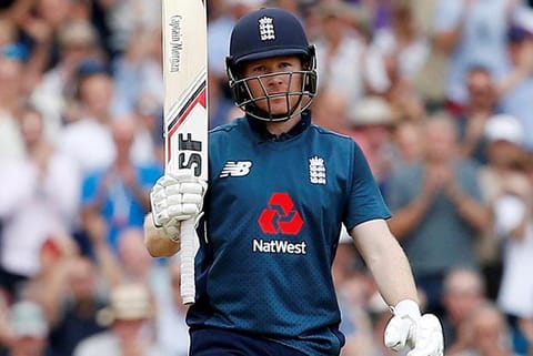 England captain Eoin Morgan