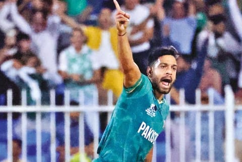 Haris Rauf was in top form with the ball