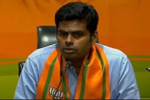 Tamil Nadu BJP State President K Annamalai (File Photo)