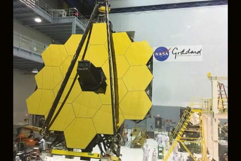 File Photo : James Webb Space Telescope Assembly