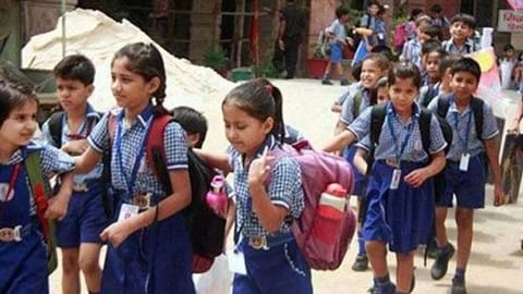 File photo of school students in Tamil Nadu