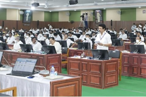 Tamil Nadu Chief Minister MK Stalin delivered his speech in TN Assembly