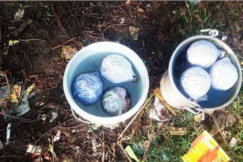 Country bombs. File photo