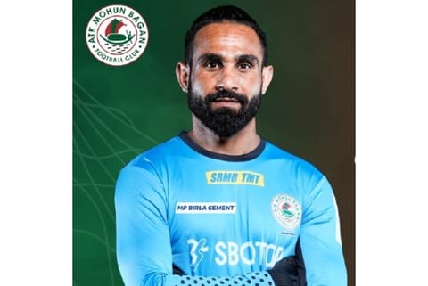 ATK Mohun Bagan goalkeeper Amrinder Singh (Source: Twitter)