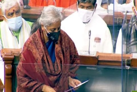 Union Finance Minister Nirmala Sitharaman tabled Economic Survey 2022
