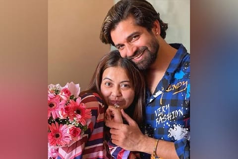 Devoleena Bhattacharjee, Vishal Singh (Image source: Instagram)