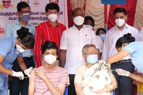 4,17,908 have been administered the vaccine. (Image credit: Twitter/@Subramanian_ma)