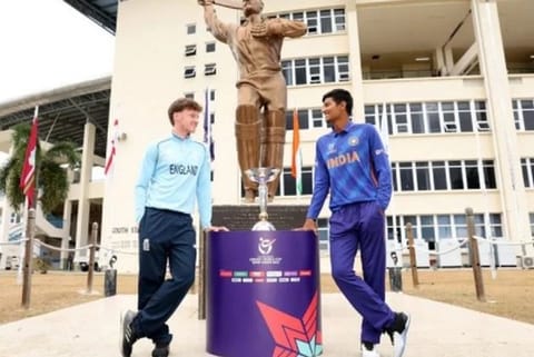 Tom Prest and Yash Dhull (Image Courtesy: ANI)